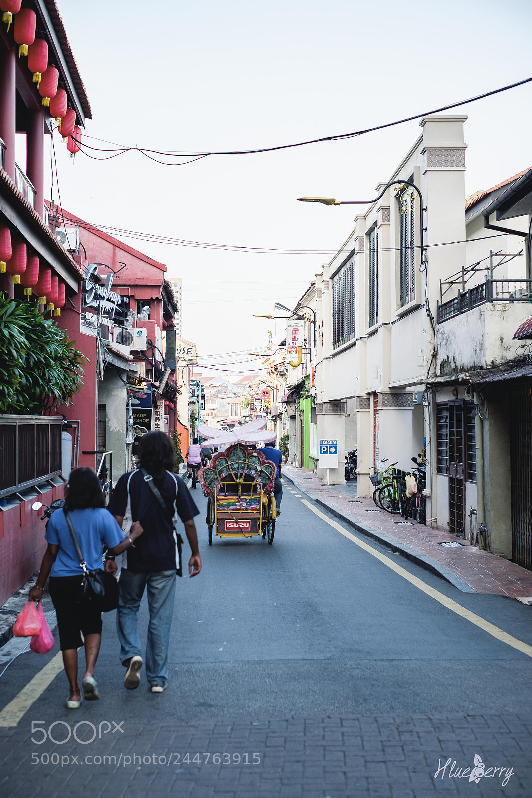 Fujifilm X-T1 sample photo. Street in malacca photography