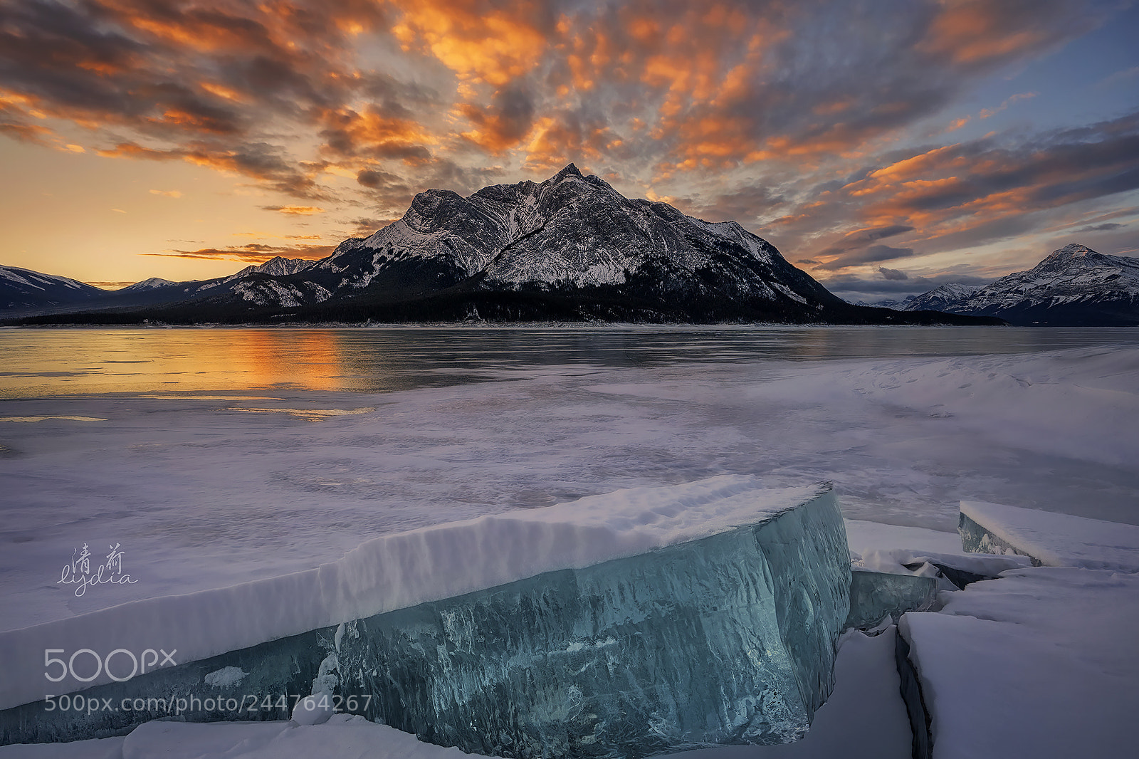 Sony a9 sample photo. Ice & fire photography