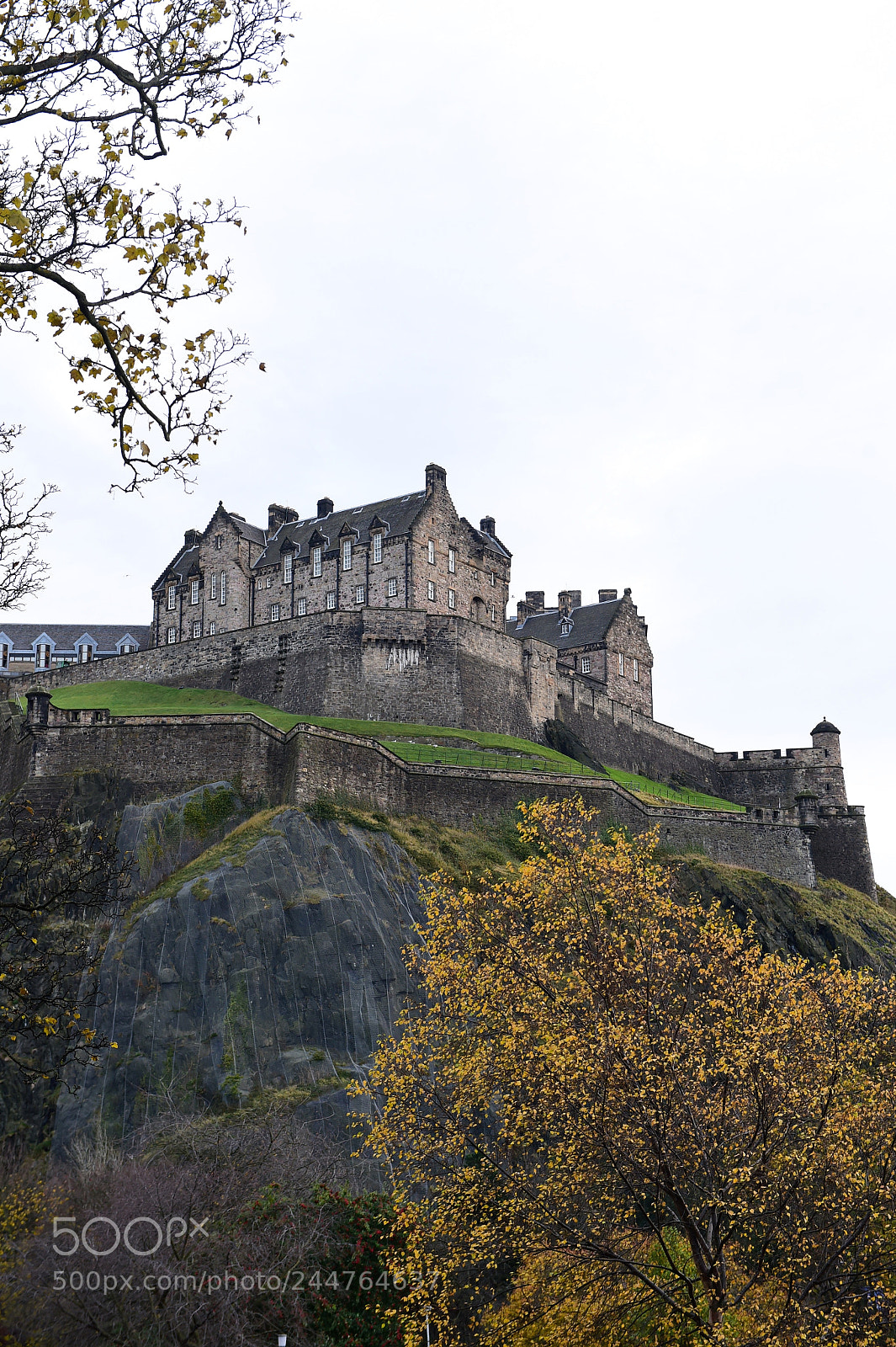 Nikon D4S sample photo. Edinburgh castle photography