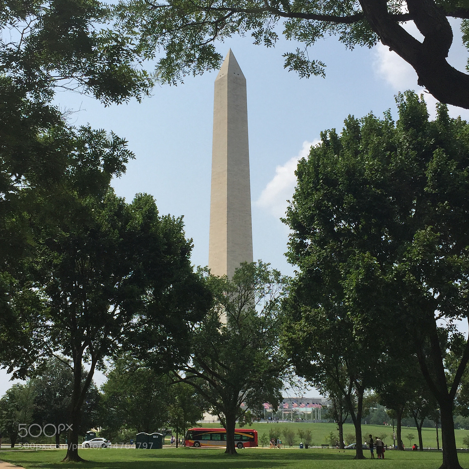 Apple iPhone 6 sample photo. Washington monument photography