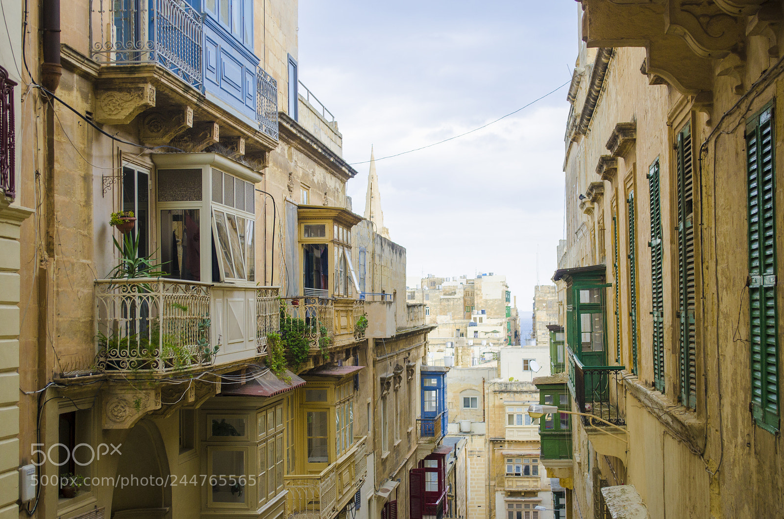 Nikon D5100 sample photo. Colored balconies photography