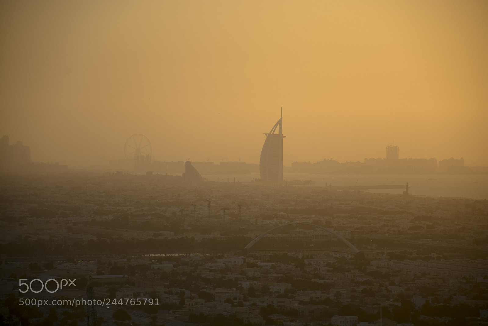 Nikon D7100 sample photo. Burj al arab during photography