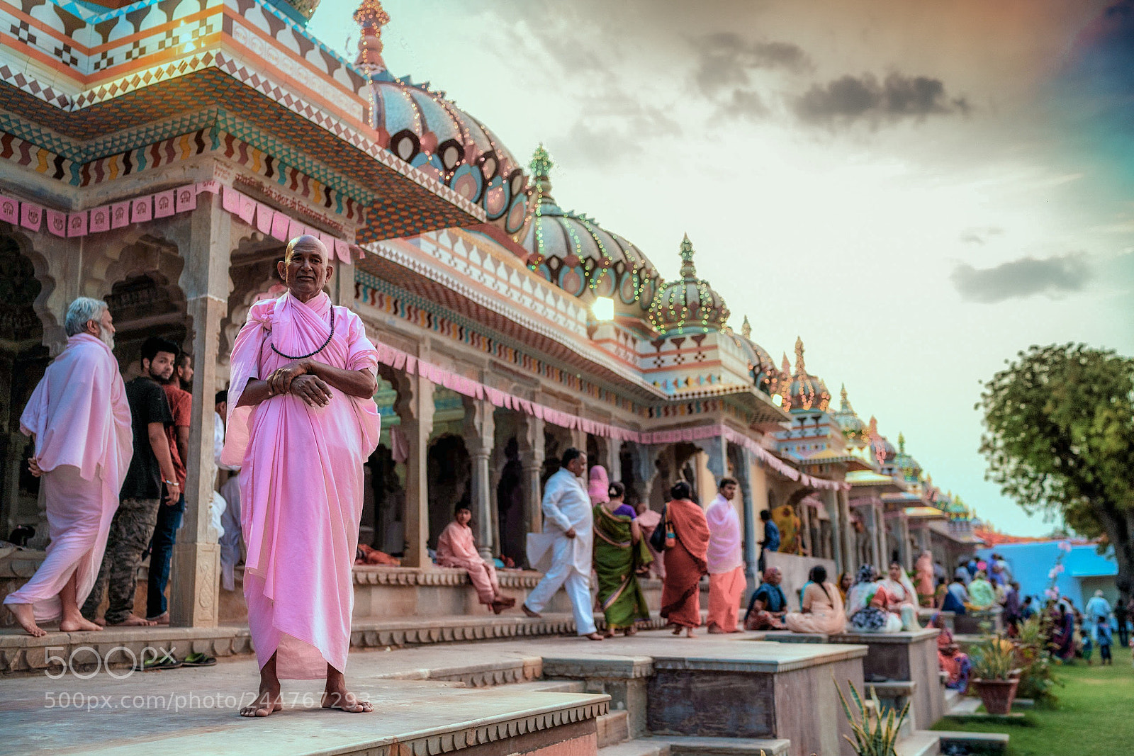 Sony a7R II sample photo. Hindi priest in shahpura photography