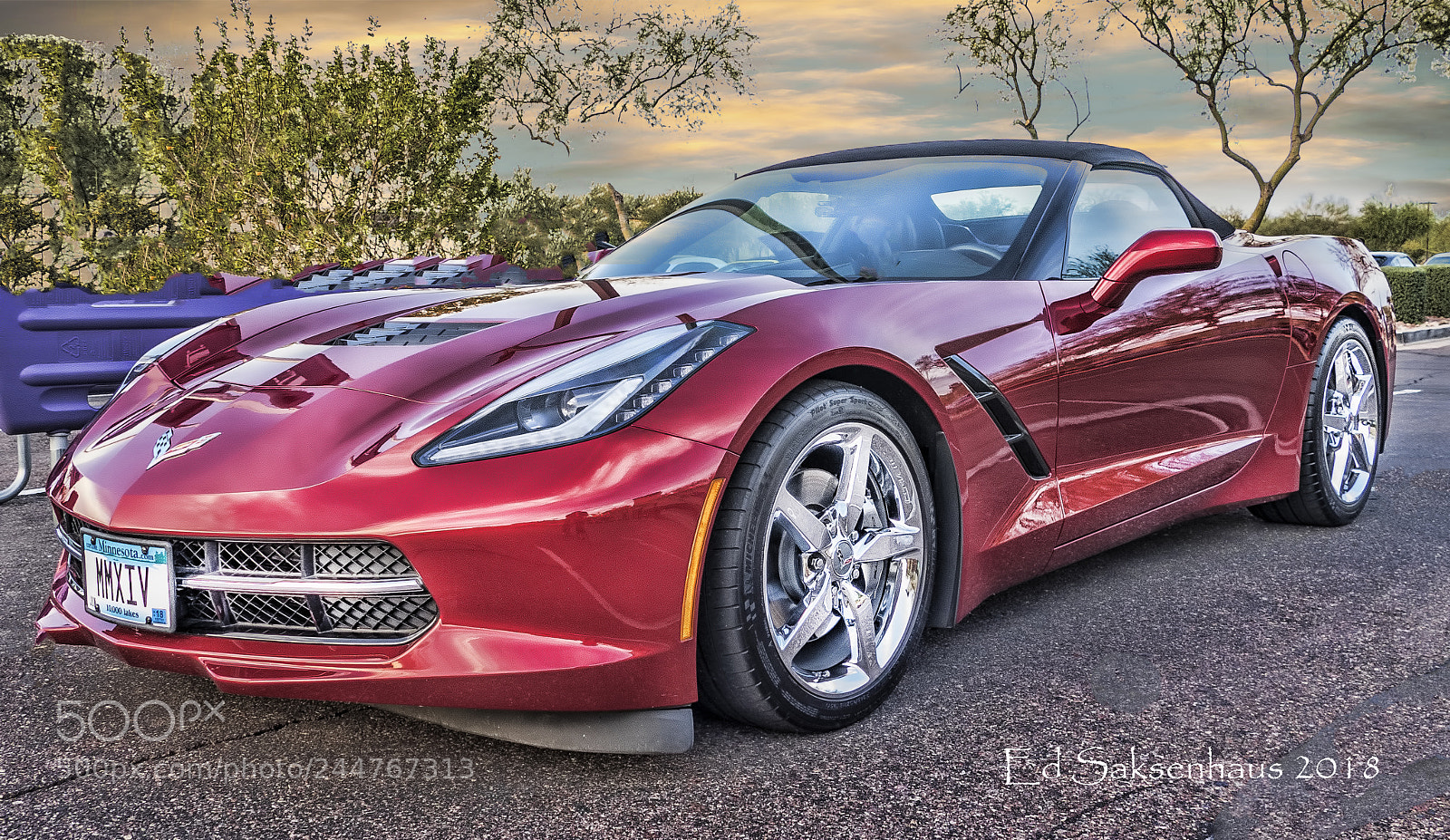 Panasonic Lumix DMC-FZ1000 sample photo. Corvette photography