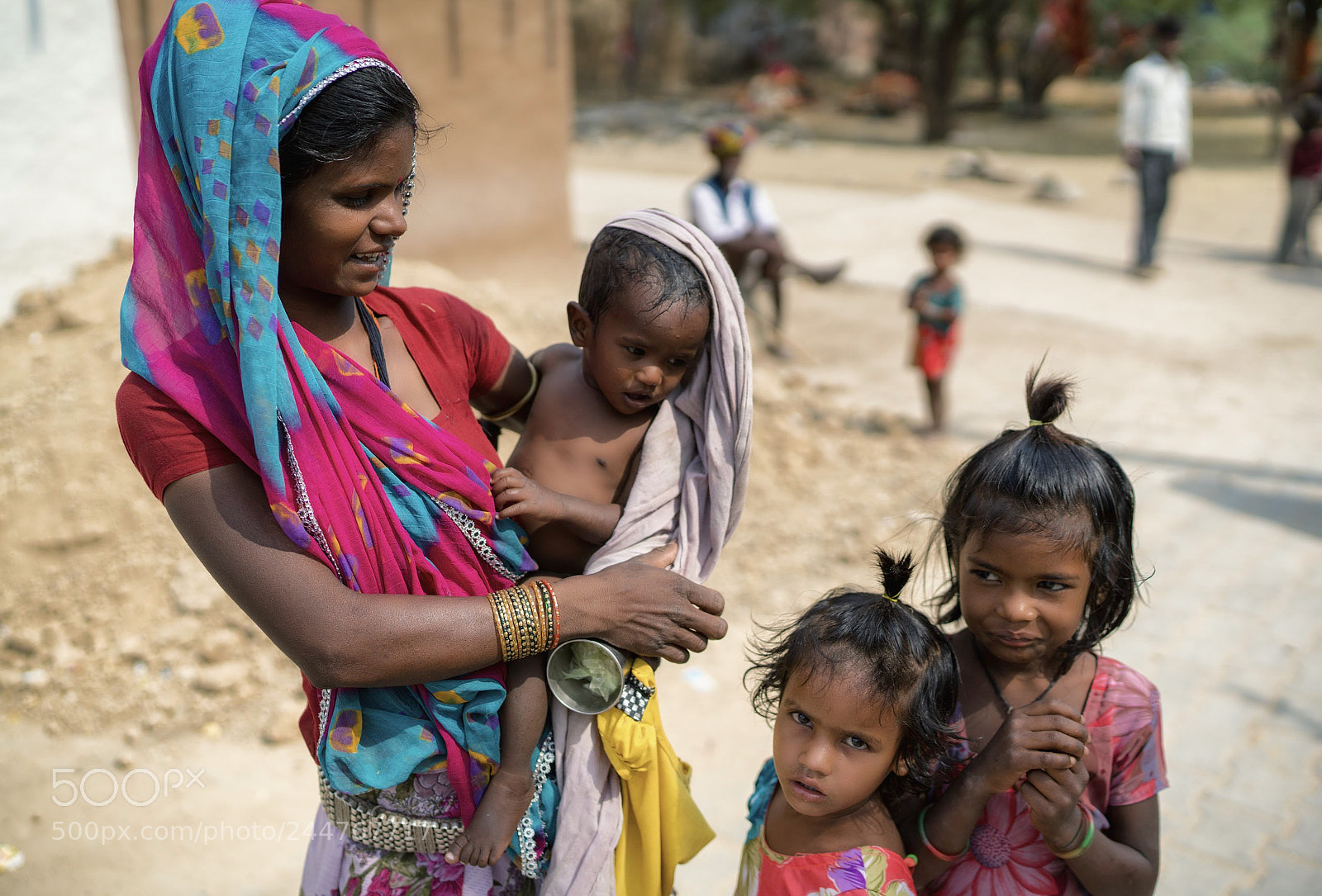 Sony a7R II sample photo. Rajasthani villagers photography
