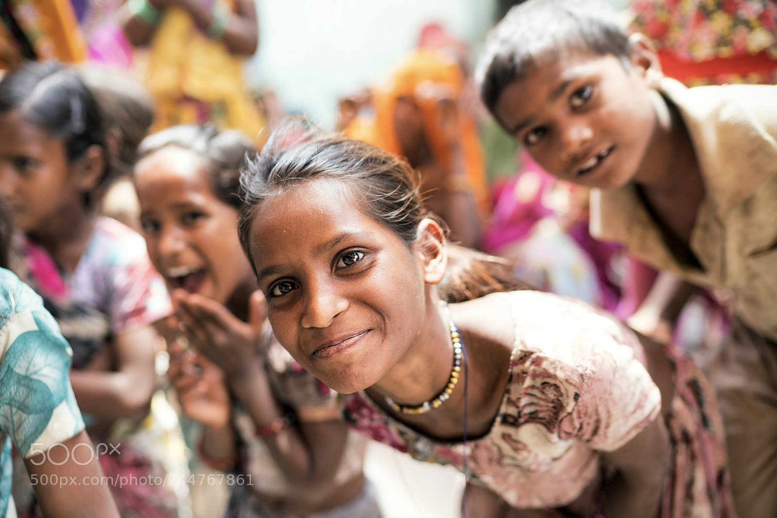 Sony a7R II sample photo. Rajasthani village kids photography