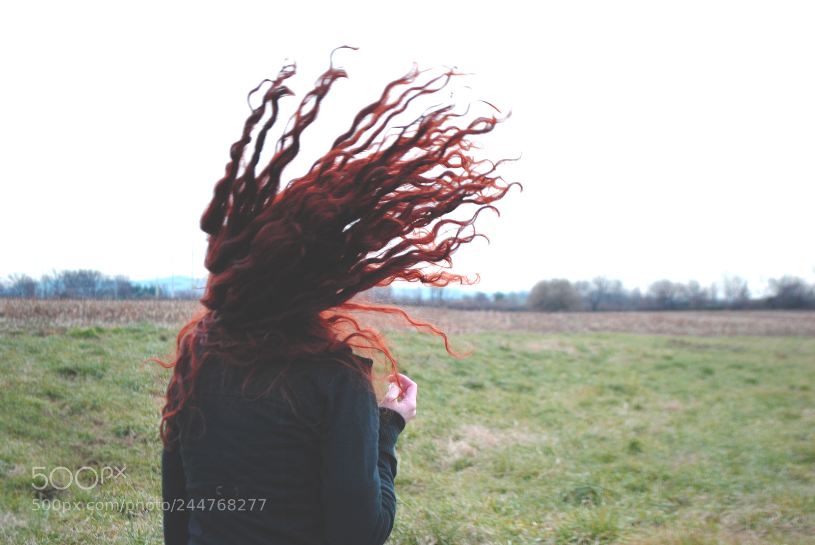 Nikon D3000 sample photo. Redhead photography