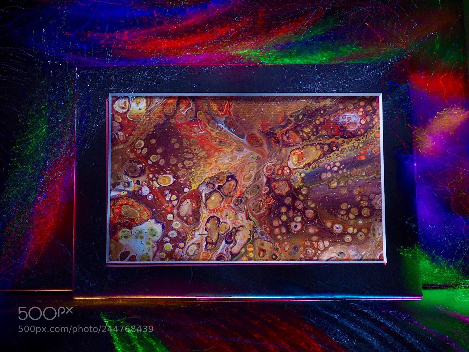 Olympus OM-D E-M1 sample photo. Lightpainted my acrylic painting photography