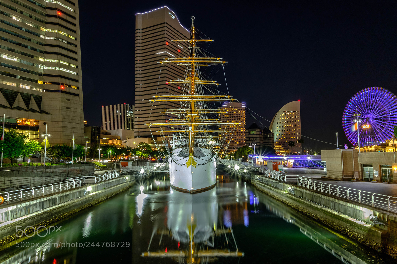Fujifilm X-T2 sample photo. The nippon maru ,yokohama photography