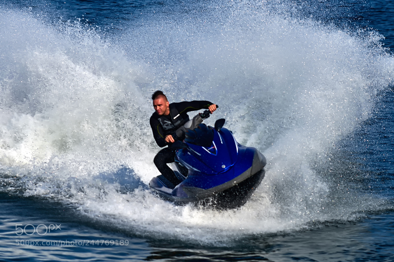 Nikon D810 sample photo. Jet ski and full photography