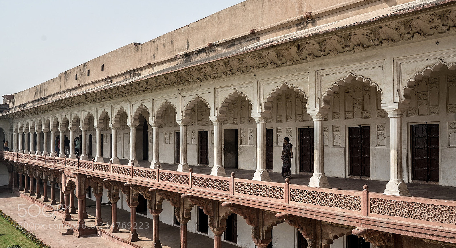 Sony a7R II sample photo. Agra fort's islamic inspired photography