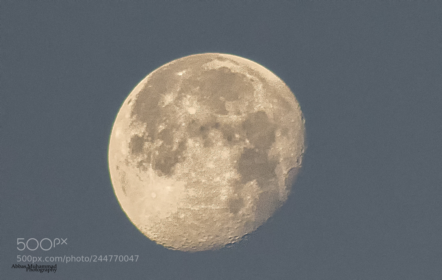 Nikon D3400 sample photo. The moon after lunar photography