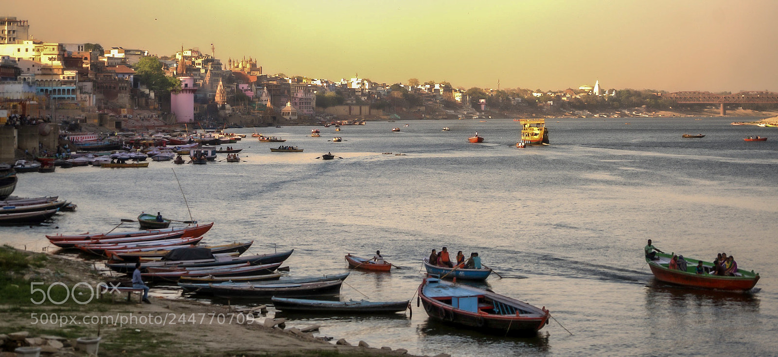 Sony a7R II sample photo. River ganges in varanasi photography