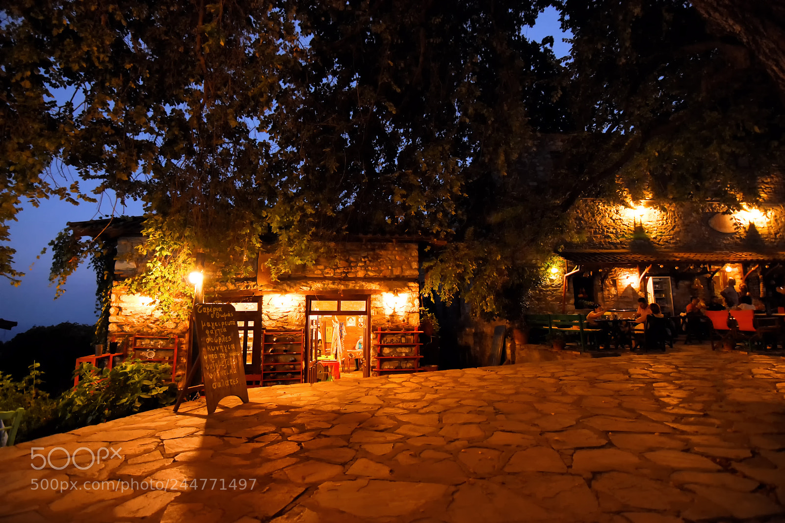 Nikon D7200 sample photo. Blue hour at palaios photography