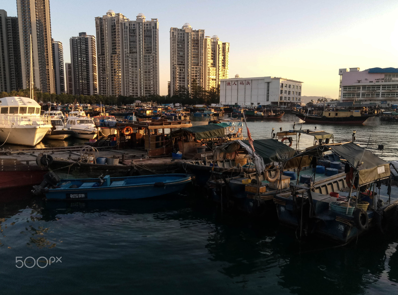 Meizu M3s sample photo. 黄昏下的渔人码头 photography