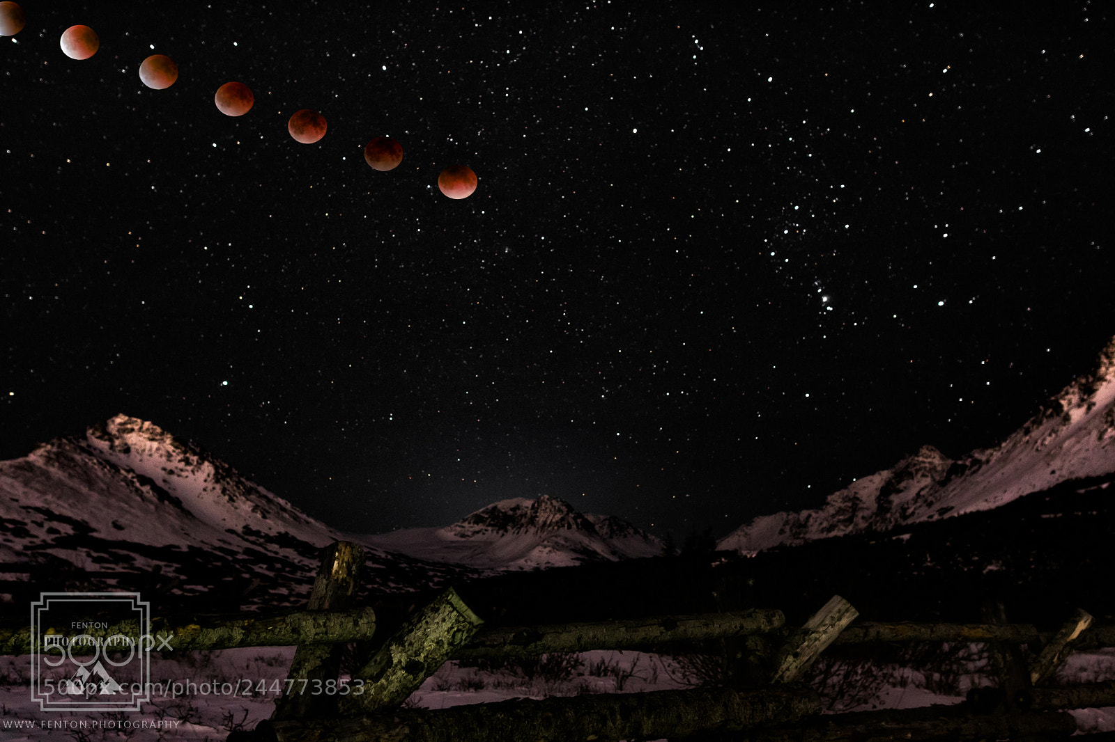 Canon EOS 760D (EOS Rebel T6s / EOS 8000D) sample photo. Lunar eclipse photography