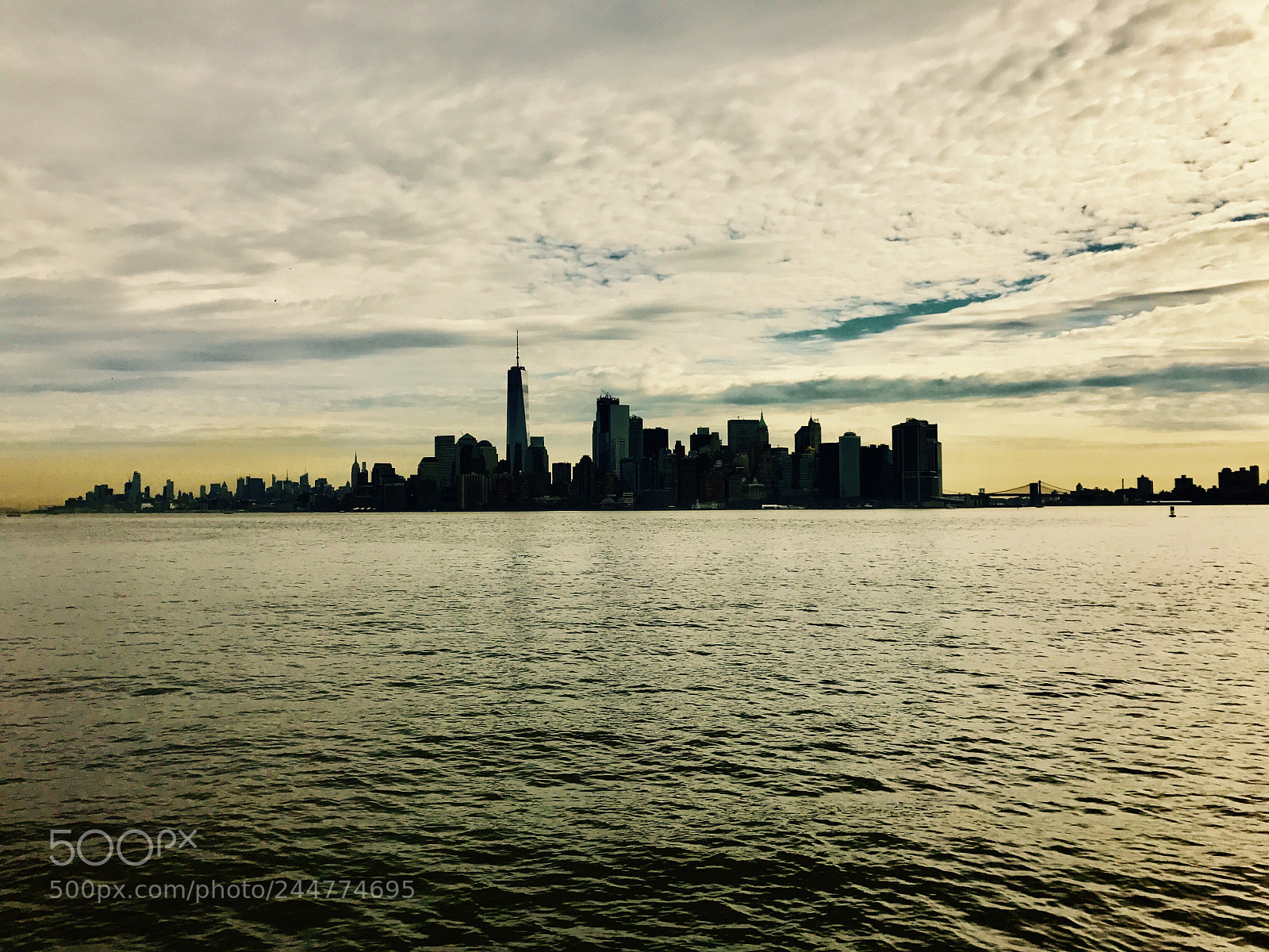 Apple iPhone 7 sample photo. Lower manhattan photography