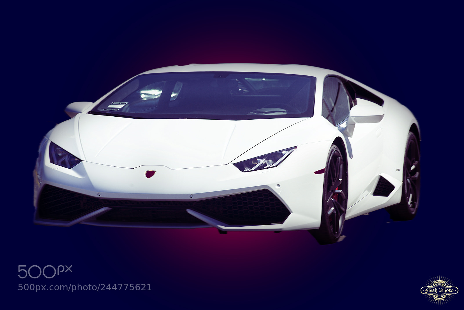Nikon D800 sample photo. Yellow lambo front view photography