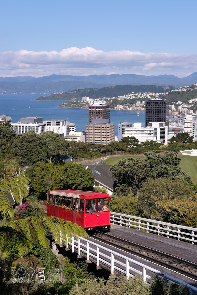 Fujifilm X-T2 sample photo. Wellington city and cable photography