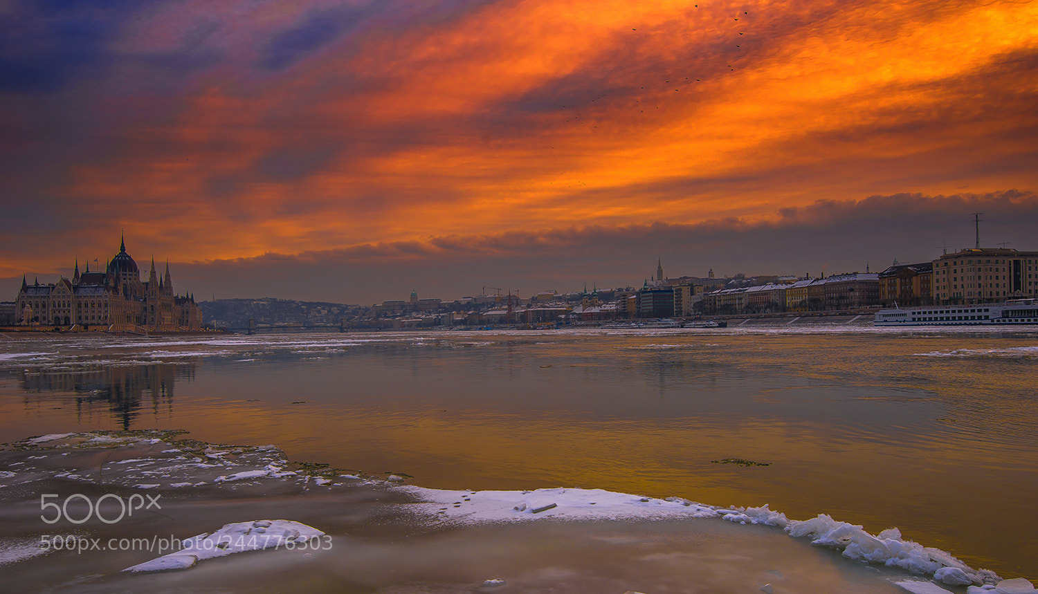 Nikon D610 sample photo. Budapest sunset photography