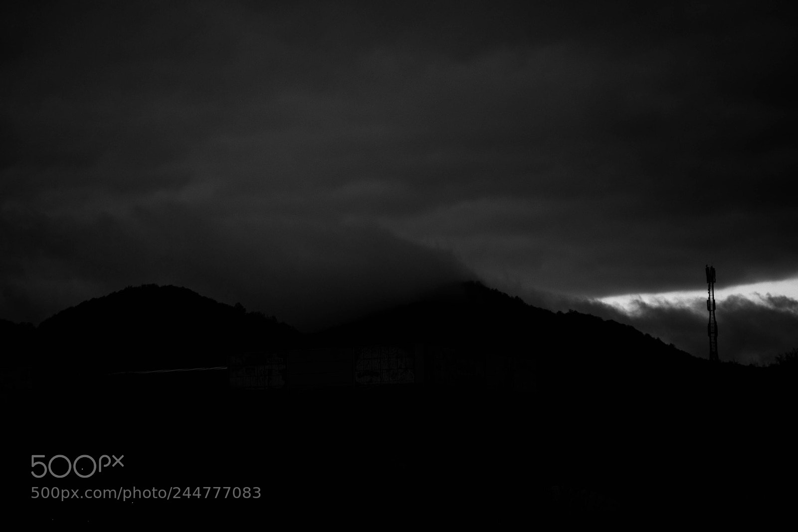 Nikon D3100 sample photo. Blackness sky photography