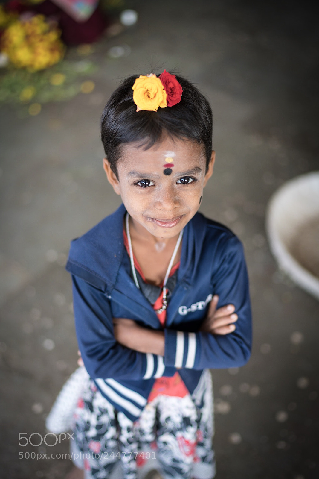 Sony a7R II sample photo. Girl in the flower photography