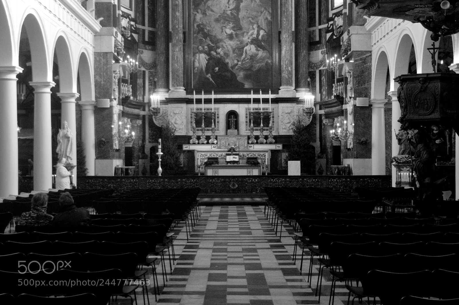 Nikon D3200 sample photo. In church photography