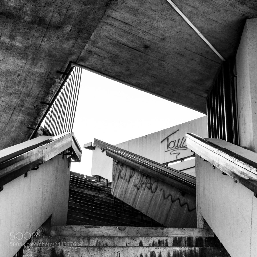 Pentax K-S2 sample photo. Stairs photography