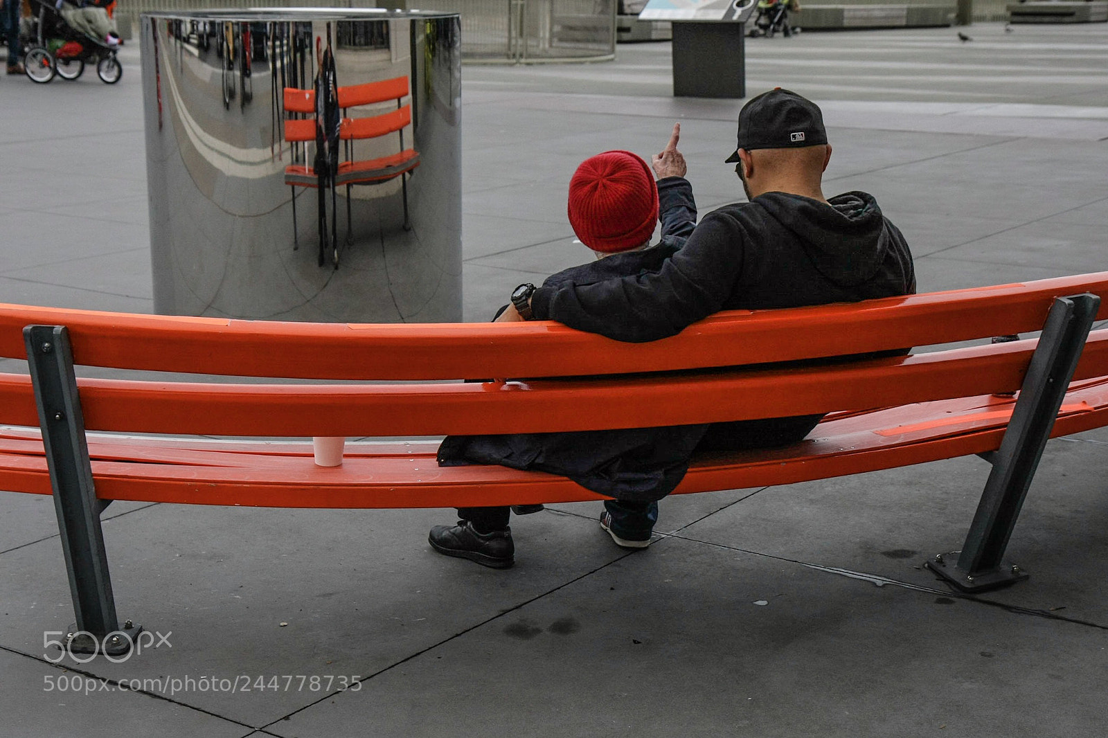 Canon EOS 40D sample photo. Red reflection photography