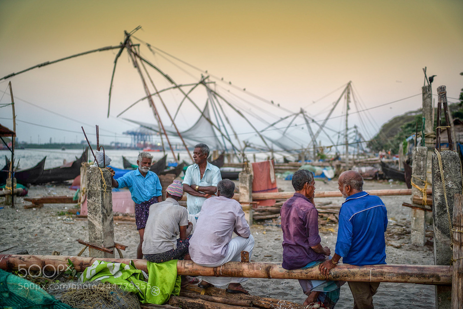 Sony a7R II sample photo. Fishermen photography