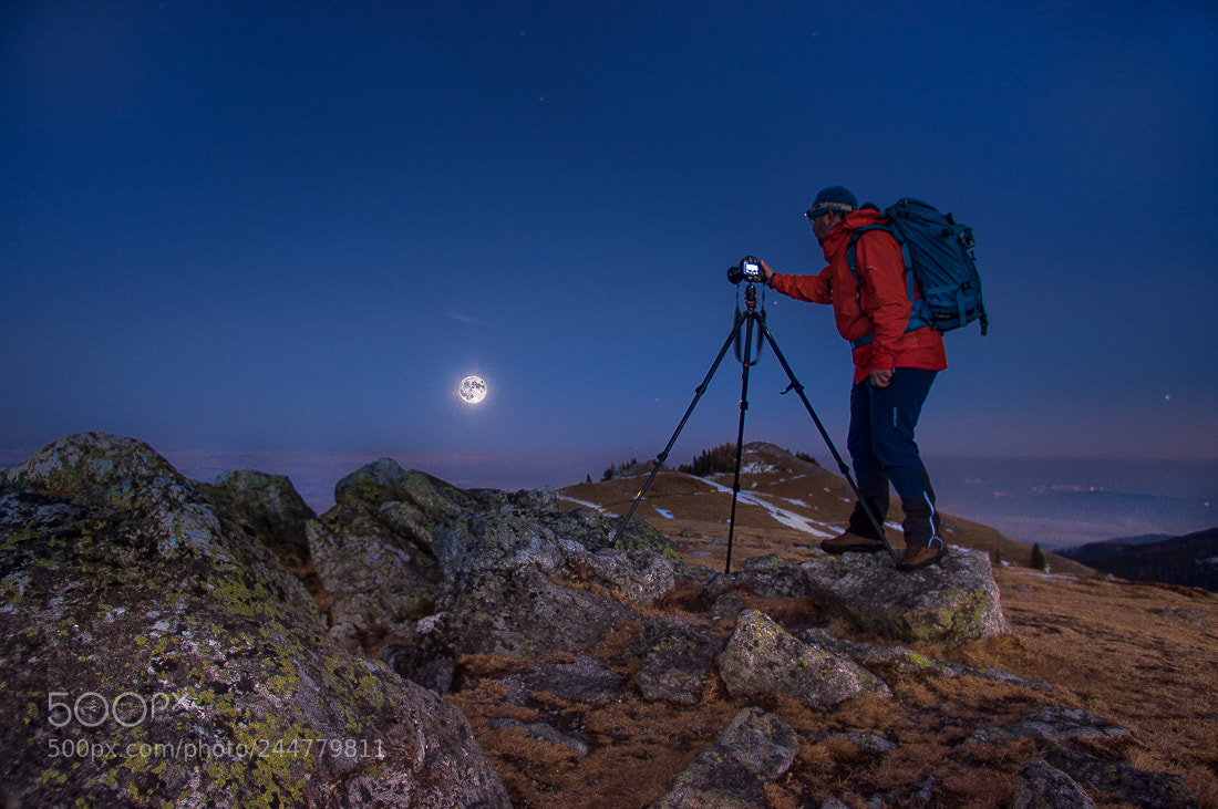 Pentax K-3 sample photo. Vollmond photography
