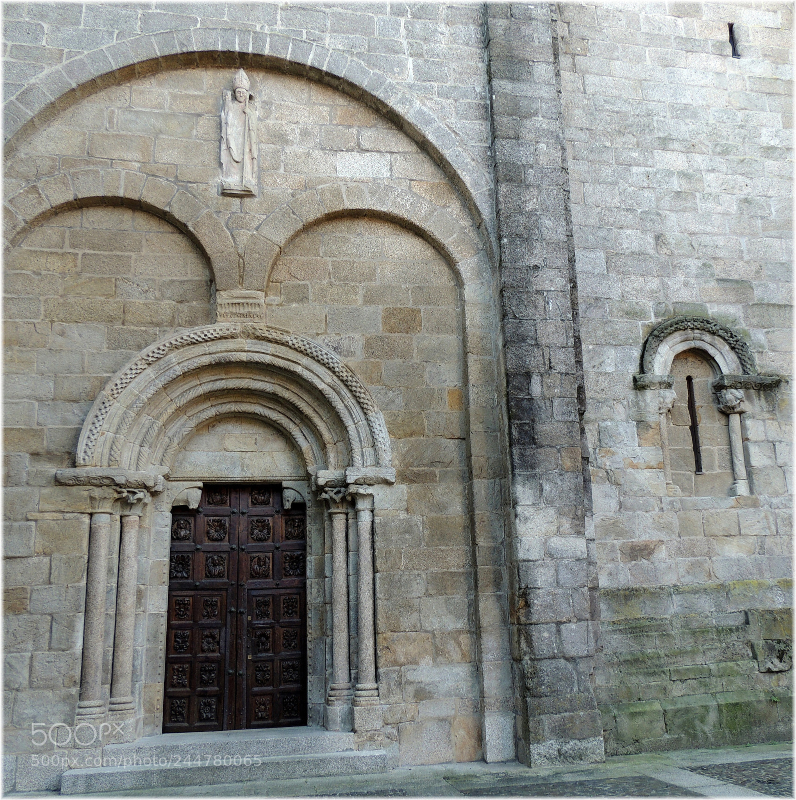 Nikon Coolpix P510 sample photo. Catedral de tuy (pontevedra) photography