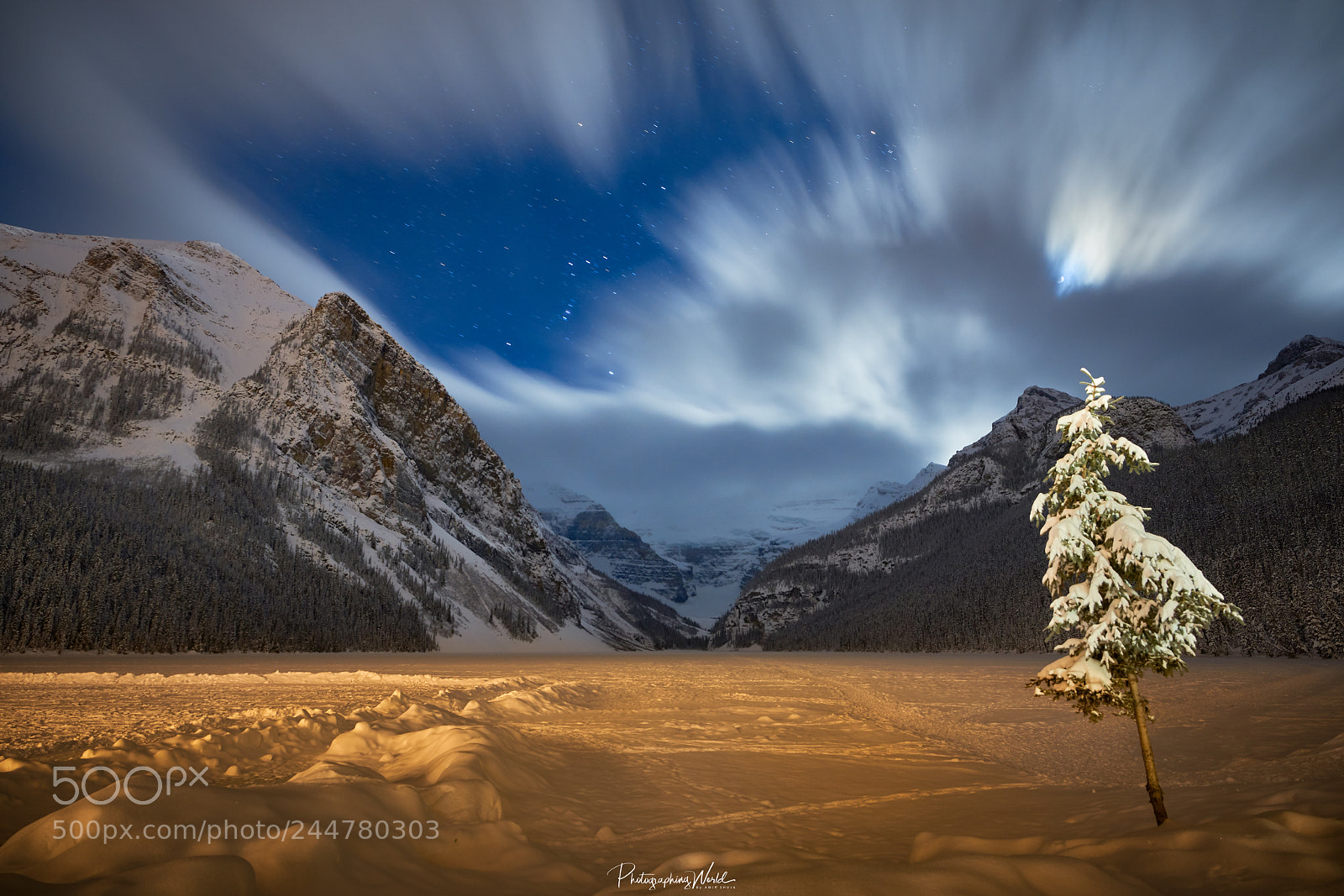 Sony a7R III sample photo. Frozen lake louise at photography