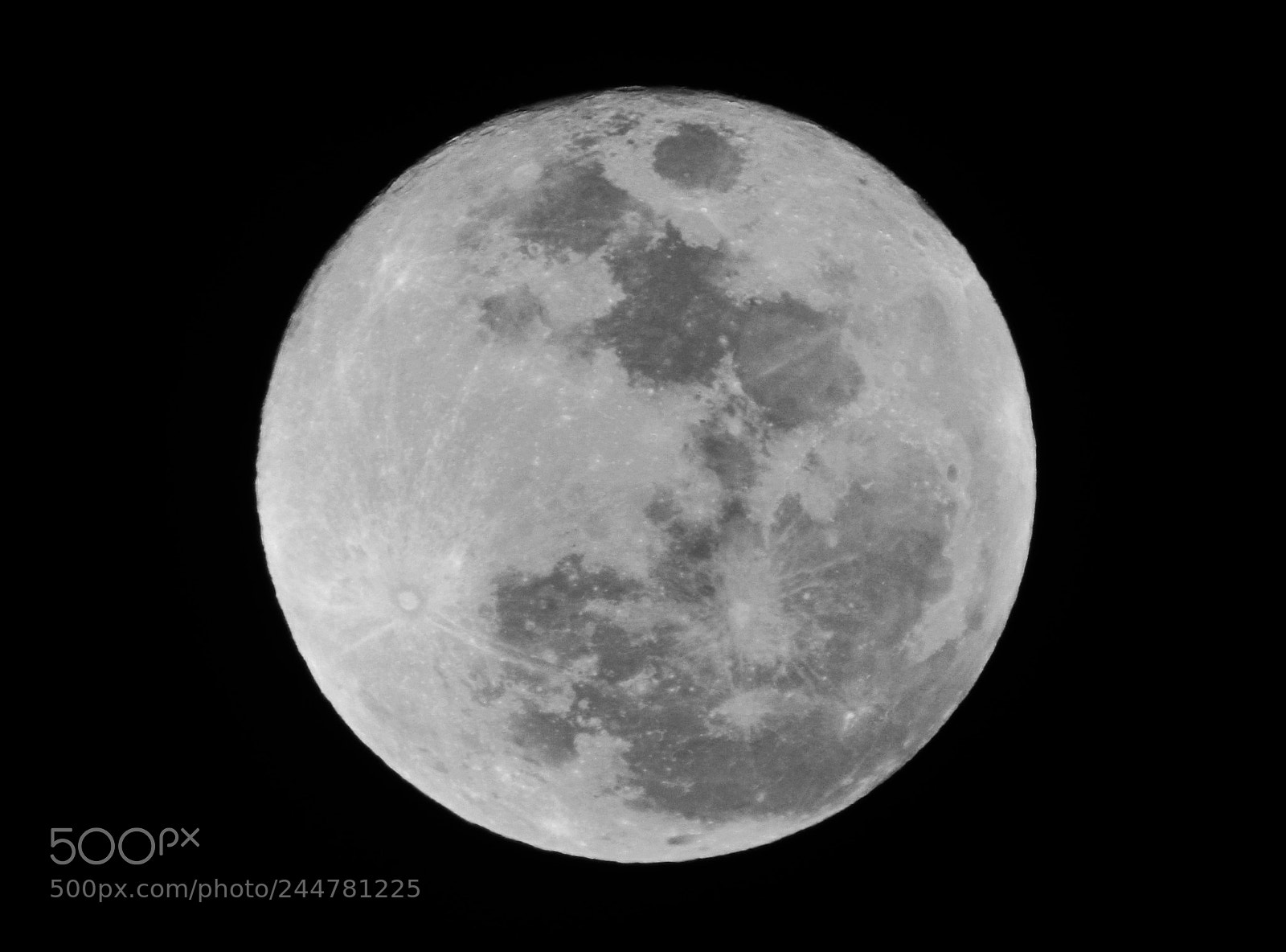 Canon PowerShot D30 sample photo. Full moon photography