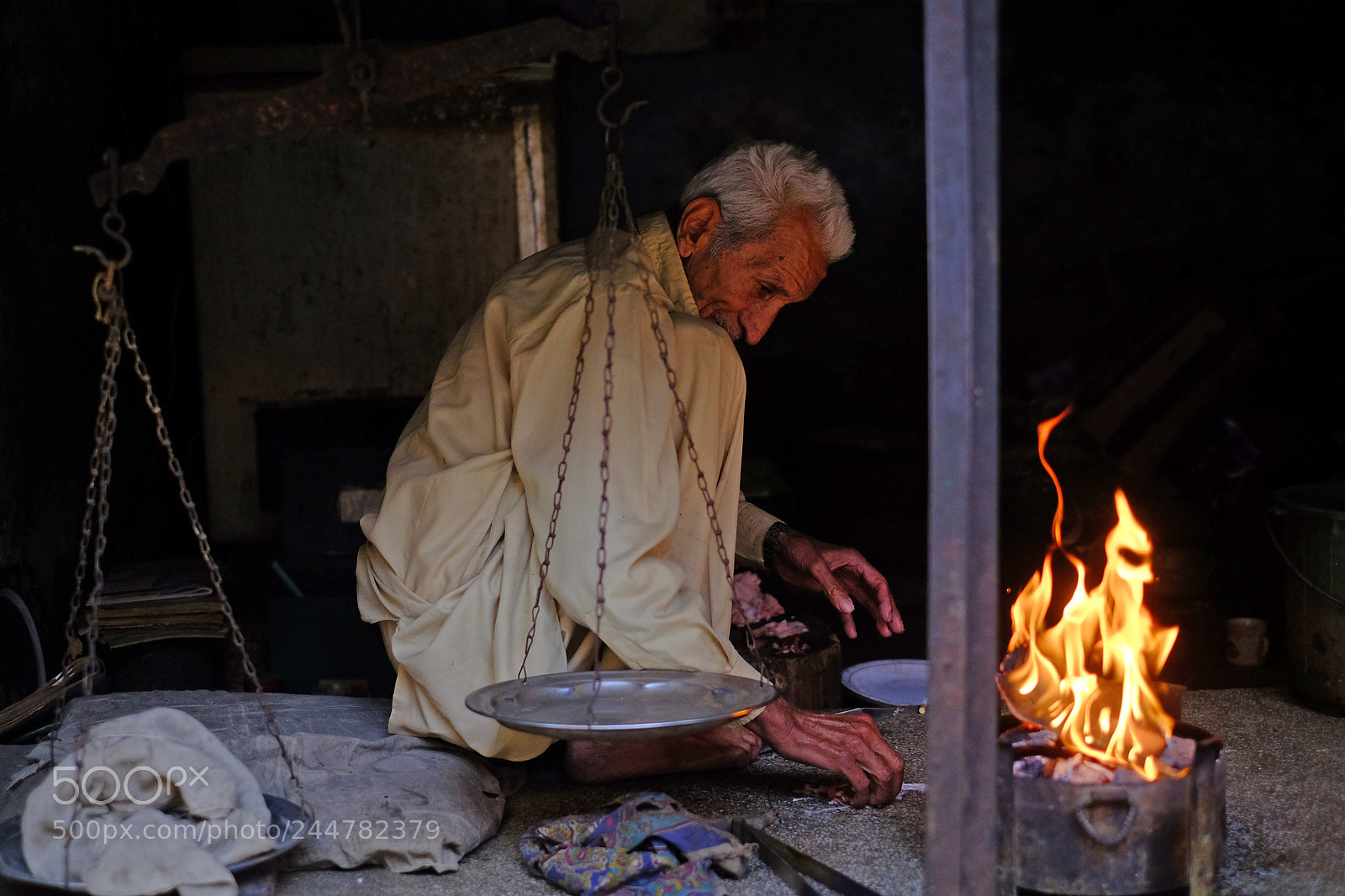 Fujifilm X-E2 sample photo. The old butcher photography