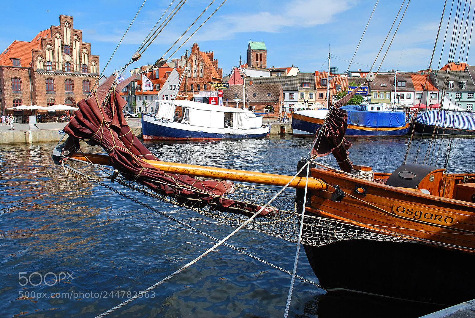 Nikon D60 sample photo. Port of wismar photography