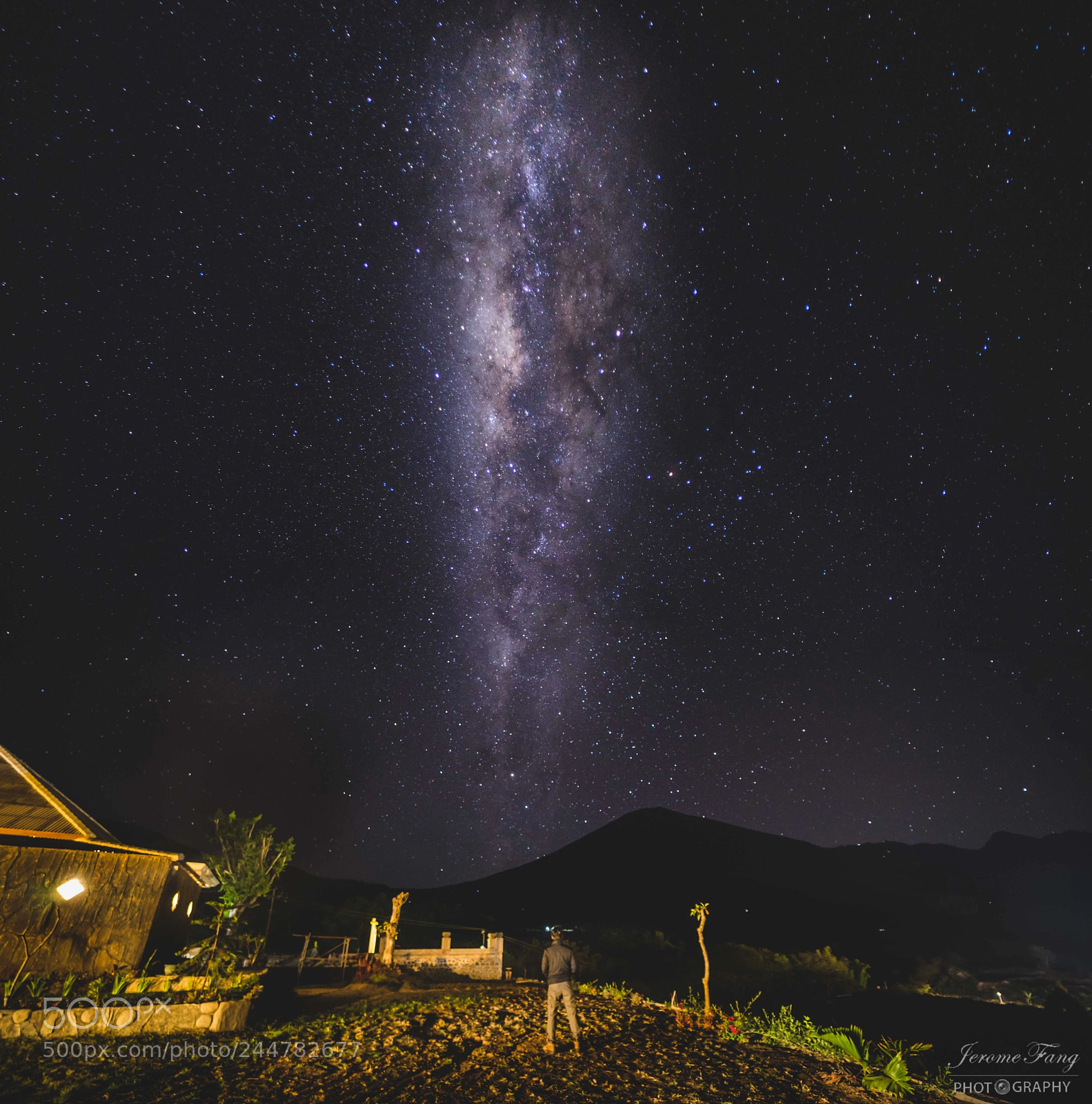 Sony a7 sample photo. Milkyway at sembalun photography