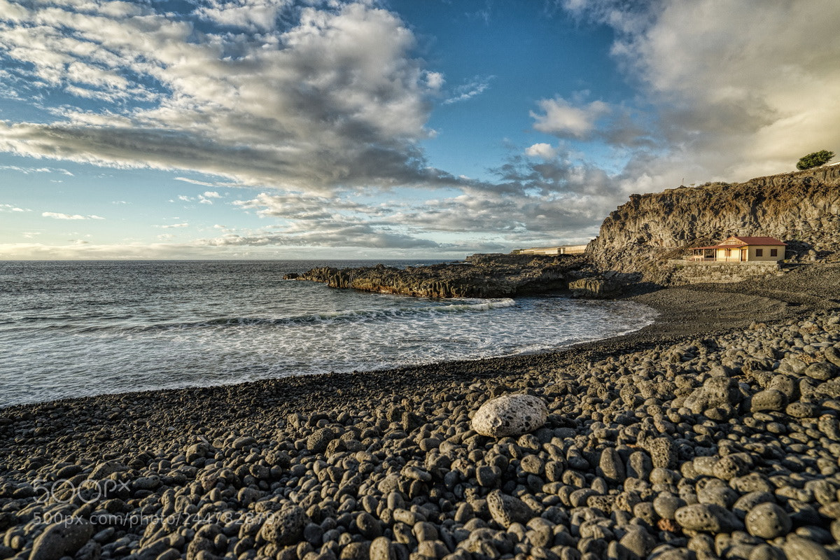 Sony a7 II sample photo. Steinküste la palma photography