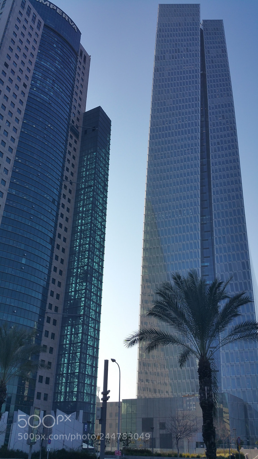 Samsung Galaxy Note4 sample photo. Tel aviv highrise cluster photography