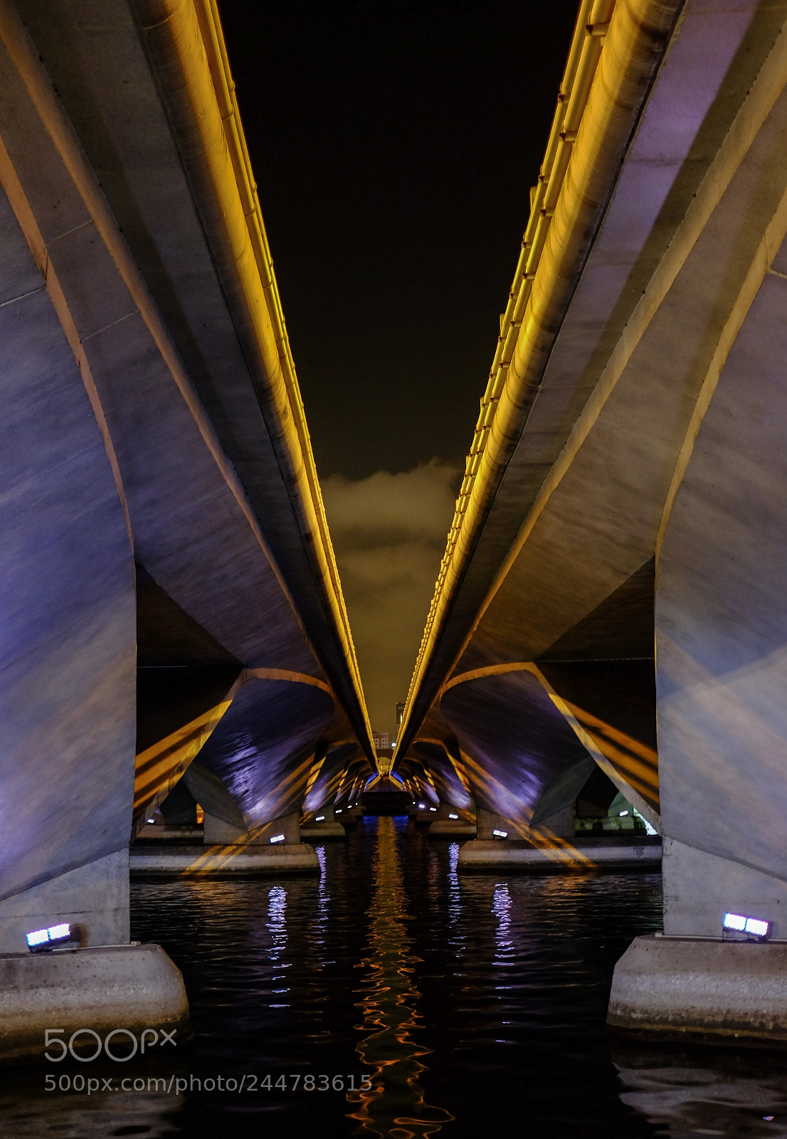 Fujifilm X100T sample photo. Under the esplanade bridge photography
