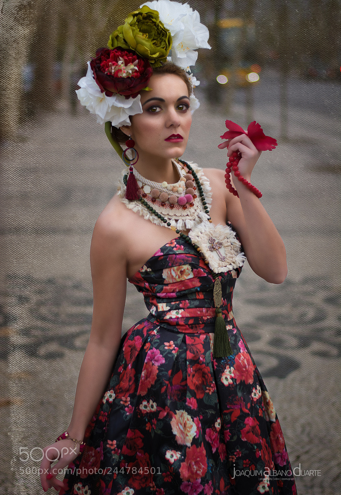 Nikon D7100 sample photo. Painted kahlo photography