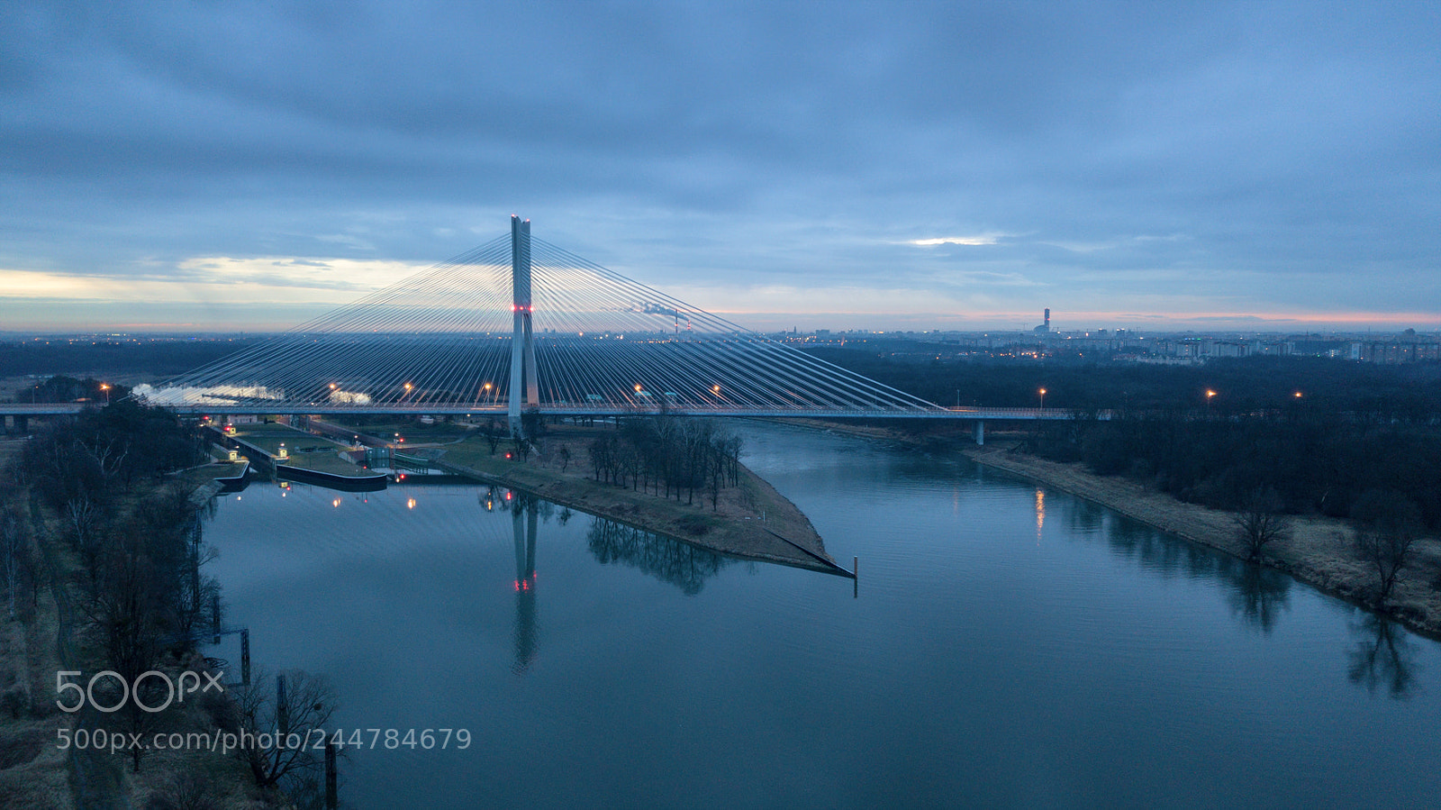 DJI FC220 sample photo. R dz ski bridge photography