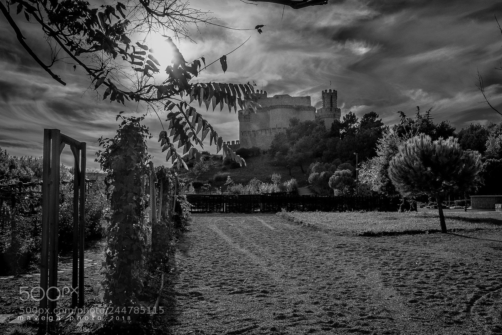 Sony a6300 sample photo. Landscape with castle photography