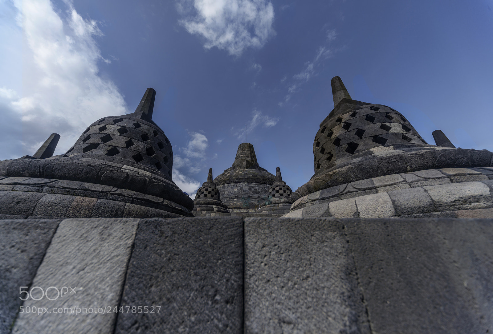 Nikon D800 sample photo. Symmetry from borabudur photography