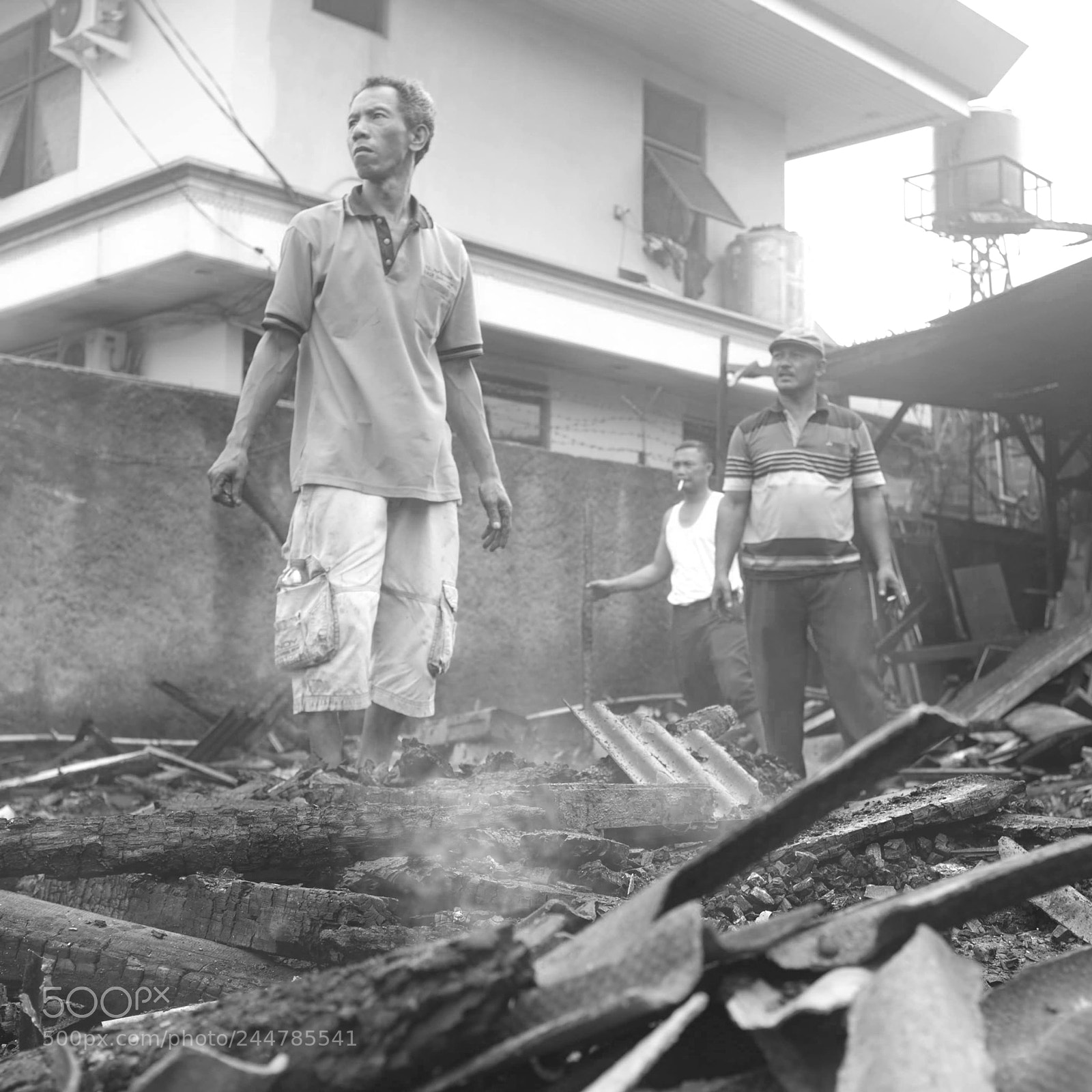Fujifilm FinePix X100 sample photo. Burn to the ground photography
