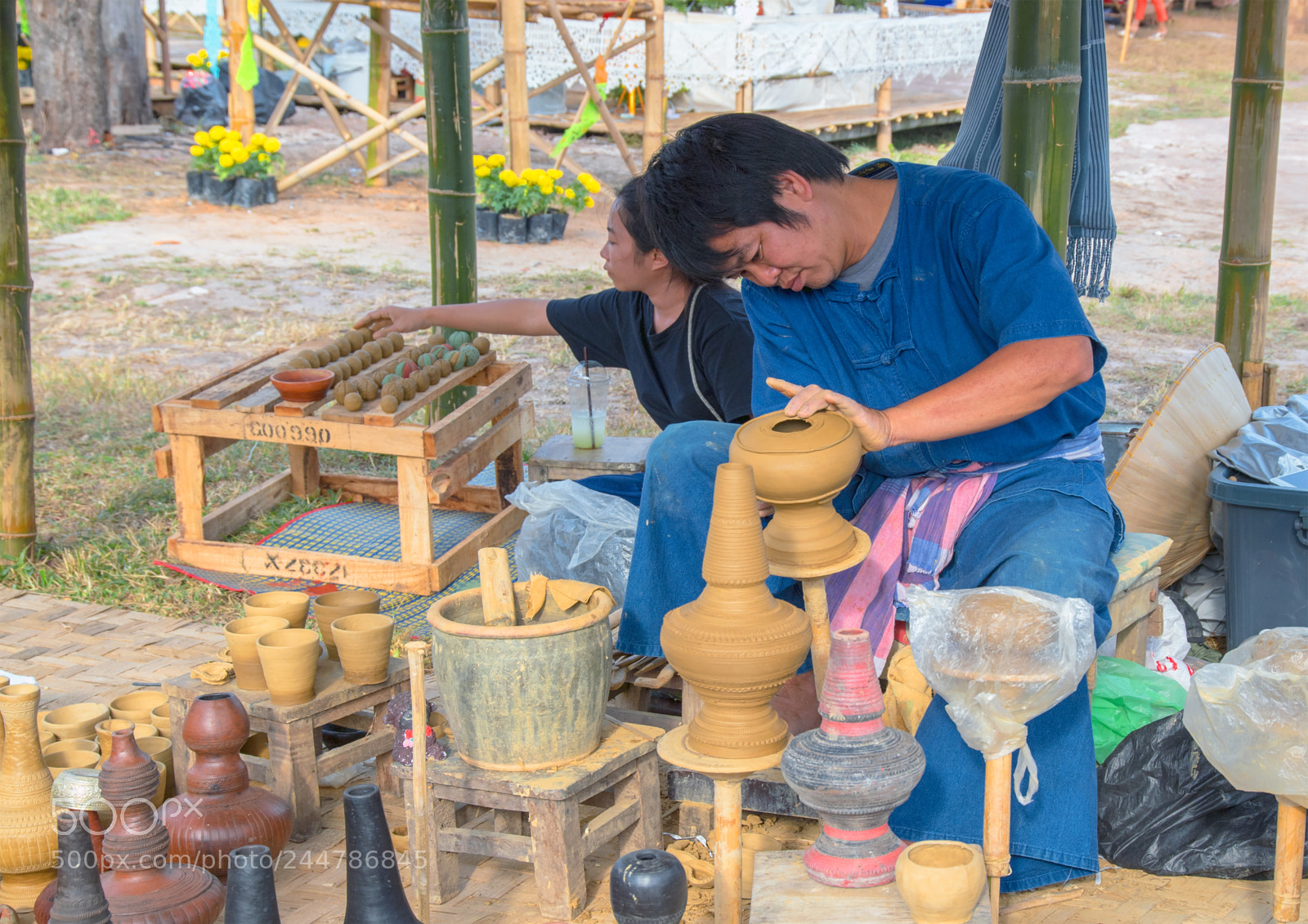 Nikon D5 sample photo. Artisan potier photography