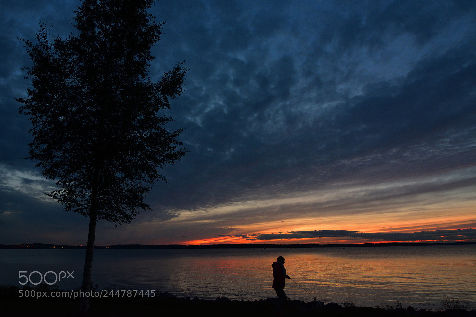 Nikon D7100 sample photo. Tanpere sunset photography