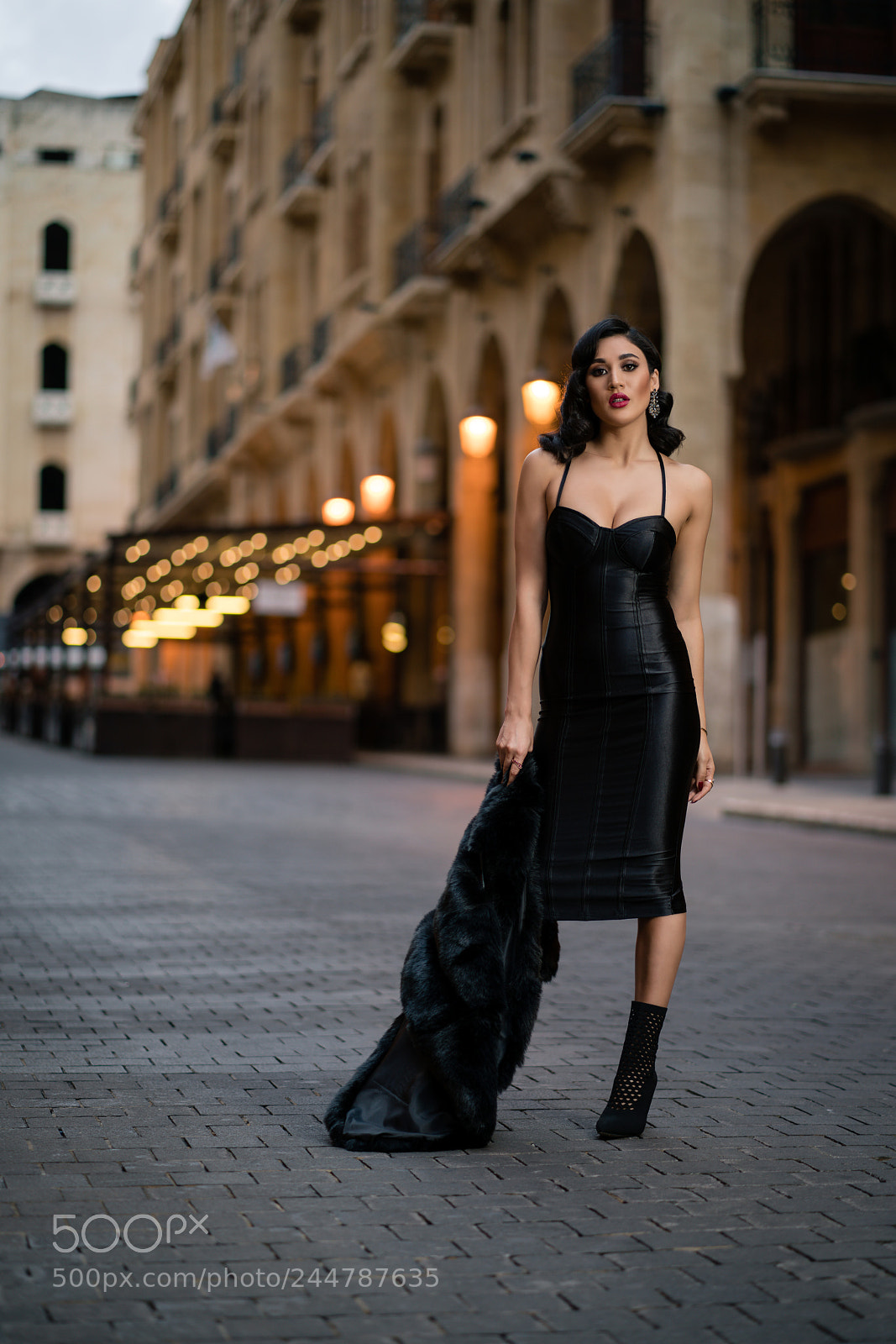 Sony a7R II sample photo. Little black dress photography