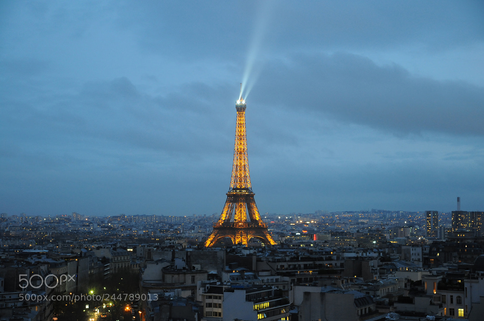 Nikon D300 sample photo. La tour eiffel photography