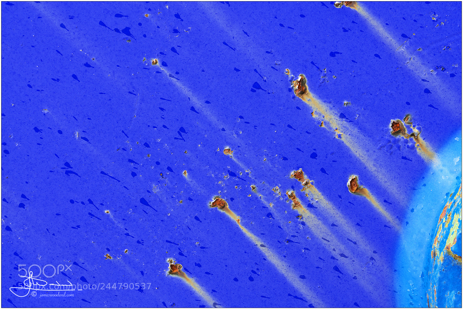 Sony a7R III sample photo. Meteor rust patterns on photography